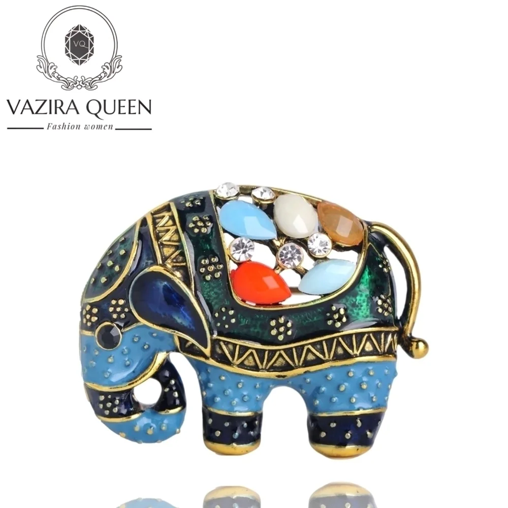 VQ Thailand Elephant Brooch